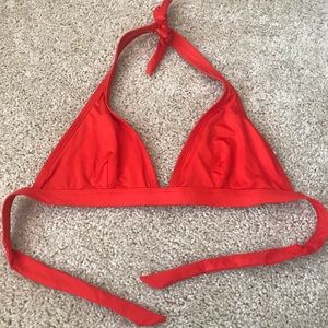 Red Patagonia swim suit top